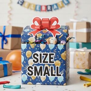 Mystery Surprise Box in size Small.  You will